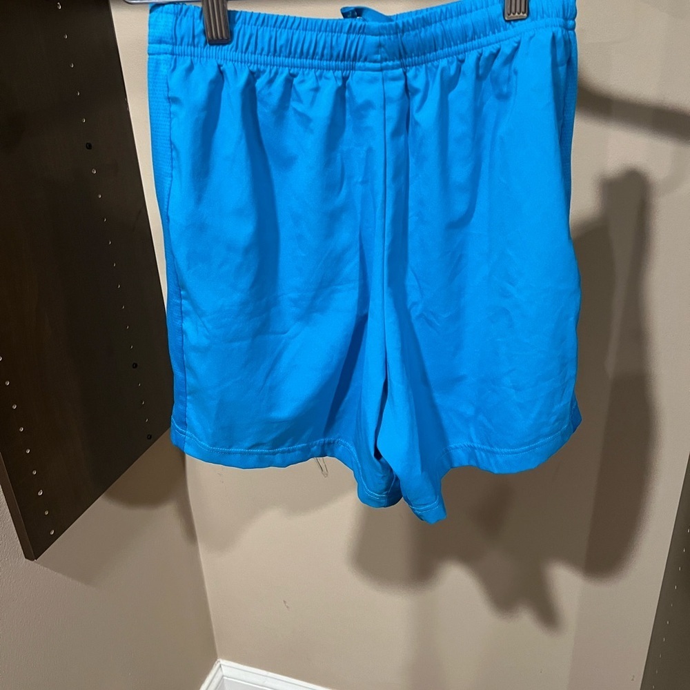 Gymshark Blue Performance Athletic Shorts - Picture 3 of 3